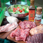 NEW! 国産梨で仕上げた「Wahoo! BBQ SAUCE 200ml ボトル」2本セット