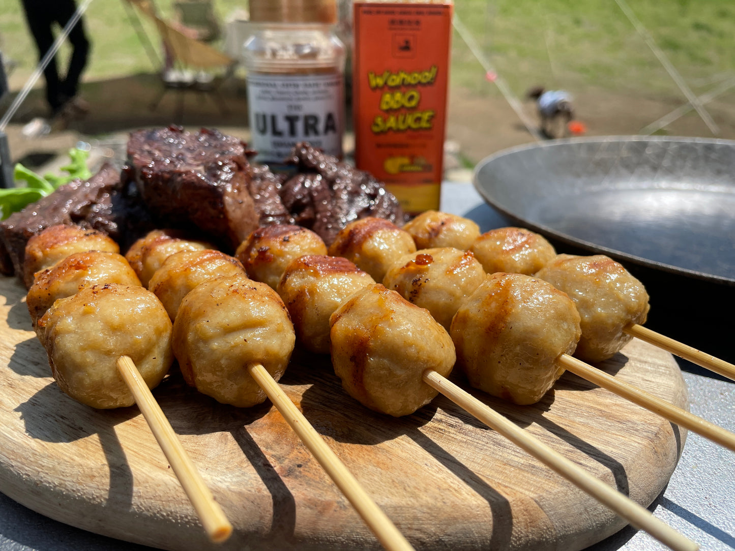 NEW! 国産梨で仕上げた「Wahoo! BBQ SAUCE 200ml ボトル」2本セット